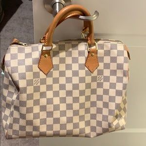 Speedy 30 Louis Vuitton bag and lv wallet